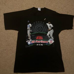 Vintage Black Cubs 1990 All-Star Game T-Shirt (M)